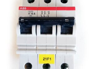 Circuit Breaker 3 poles S273-K16. Interruptor 3 polos