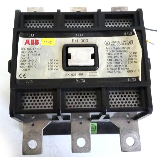 Contactor de potencia EH300