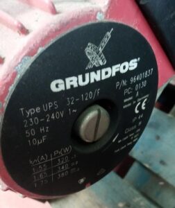 Grundfos UPS 32-120/F Circulation Pump - 96401837