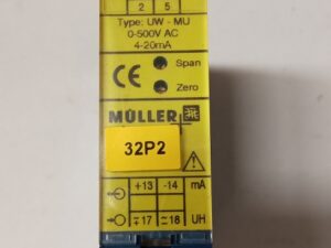 Transductor de corriente alterna Uw-MU Müller + Ziegler