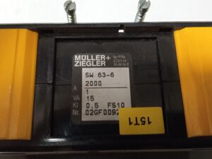 Current Transformer SW 63-6 2000 Müller + Ziegler
