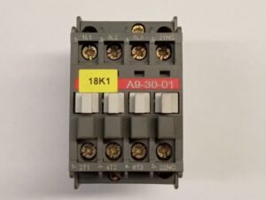 Contactor ABB A9-30-01 | 18K1 230V,3P, 3NA, 25A