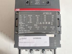 CONTACTOR ABB AF305-30