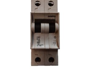 Circuit breaker Siemens 5 SX1 C6,400V , 2P | P001147