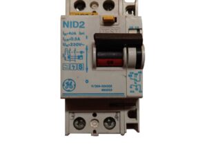 Circuit breaker GE NID2; 40A , 300mA , 230V , 1P+N | P001173
