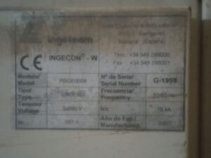 GROUND CABINET DFM INGETEAM PBGE0008 G5X